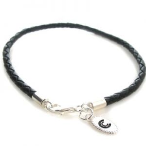 Bransoleta HC-031 LOGO Czarna