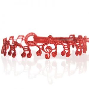 Bransoletka MoonLu ML-27-Ciemny Czerwony